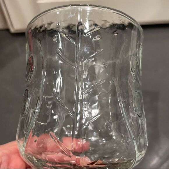 Vintage Libbey Clear Country Garden Daisy Juice Glass - Picture 4 of 9